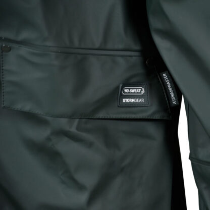 Swampmaster No-Sweat Stormgear Waterproof Jacket Green - Image 4